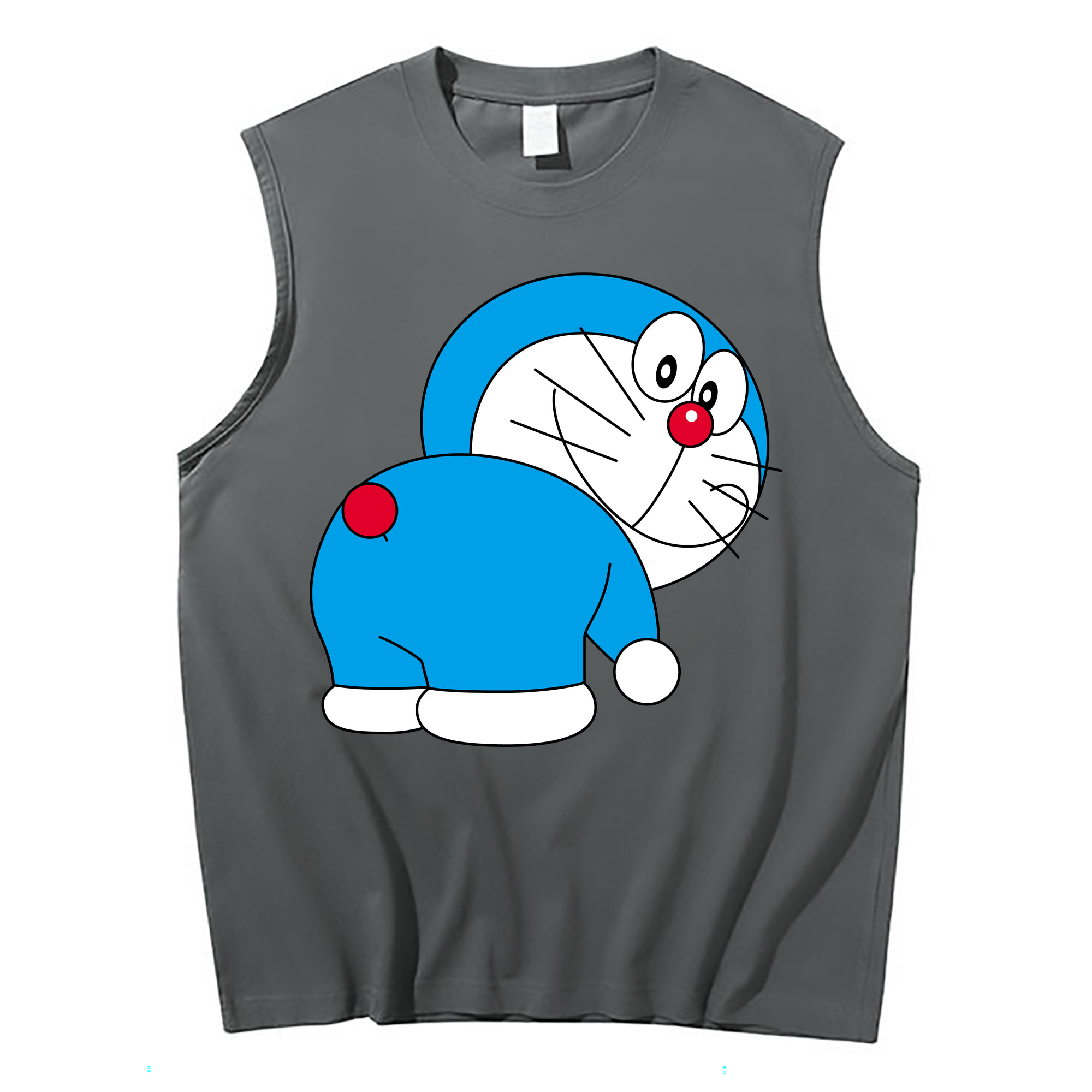 （画像用） ドラえもん Doraemon コットン100％タンクトップ（フロントプリント）